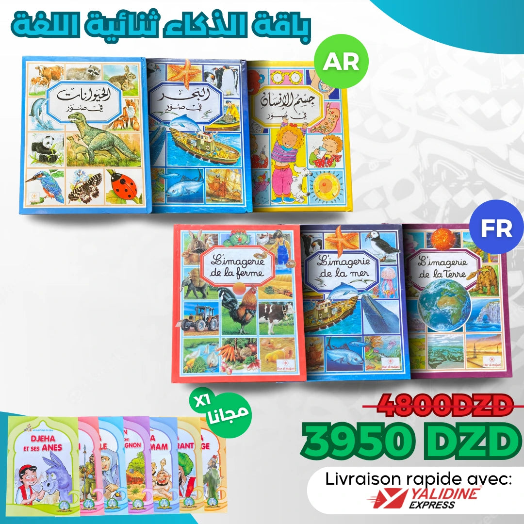 باقة الذكاء ثنائية اللغة - Pack d’intelligence bilingue